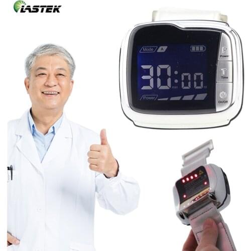 650nm Laser Physiotherapy Diabetic Medical Watch for Diabetes Hypertension Treatment Otitis Media Therapeutic Apparatus