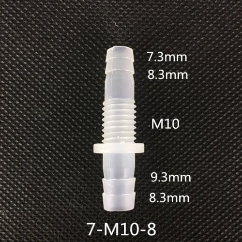 7-M10-8 plastic connector, hose coupling, quick coupling