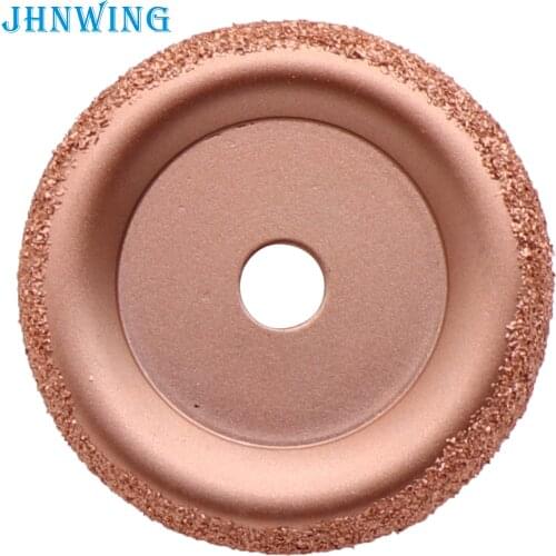 1pc Large Buffing Wheel 65mm Coarse / Fine Grit Tungsten Carbide Rasp w/ Adaptor Round Grind Rasp Woodworking Tire Repair Tool