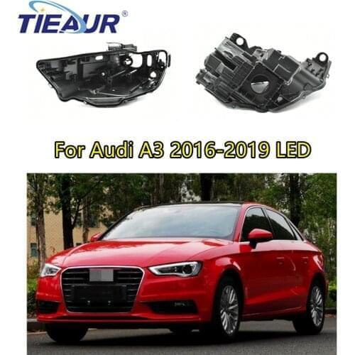 Headlight Rear housing base for A3 2016 2017 2018 LED Front backing base Replacement DIY