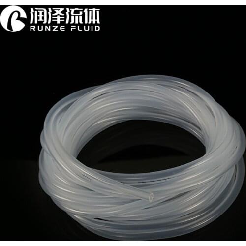 High Flexibility Peristaltic Silicone Tubing Standard Sizes Food Grade High Transparency High Cost Performance