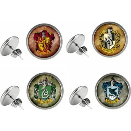 Harried classic Badge Time Jewel Earrings Cute Gift Cotton Filled Students Girl Toys for Children or adult Gift