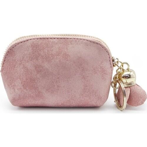 Pu Leather Coin Purse Women Cute Small Change Purses Wallet Coin Bag Card Holders Pouch Zipper Key Ring Mini Purse