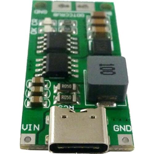 1-4A Multi-cell Type-c Step-up Boost Li-po Polymer Li-ion Charger DC 3-6V to 8.4V 12.6V 16.8V for 7.4V 11.1V 14.8V 18650
