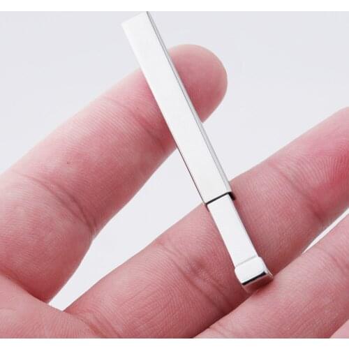 2021 Fashion Mirror polished stainless steel baby box small hanging pendant charms Bar Necklace Jewelry Making Findings 5 Color