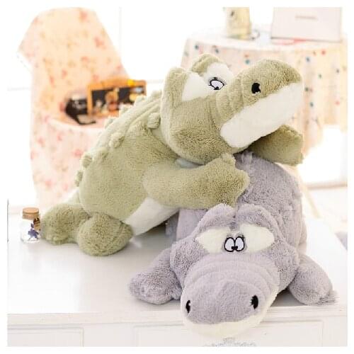 60cm Softly Crocodile Plush Toys Stuffed Animal Dolls Baby Toys Childs Gift Free Shipping