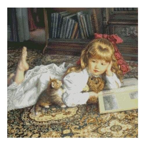 New Embroidery Counted Cross Stitch Kits Needlework - Crafts 14 ct DMC DIY Arts Handmade Decor - dream Gril