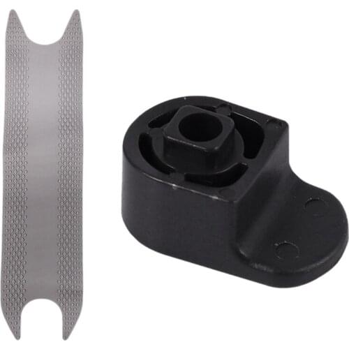 Electric Scooter Foot Mat Pedal with Rear Mudguard Folding Hook Replacement