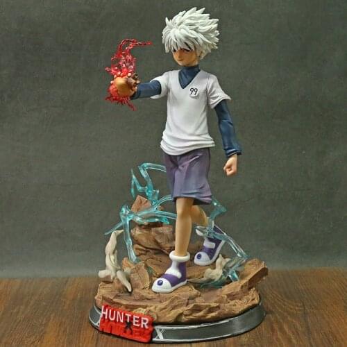 HUNTER X HUNTER Killua Zoldyck GK Statue PVC Figure Collectible Model Toy