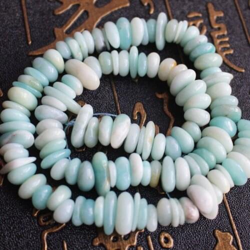 Wholesale Natural Amazonite Freeform Loose Beads 15",Beads For DIY Jewelry making ,We provide mixed wholesale for all items