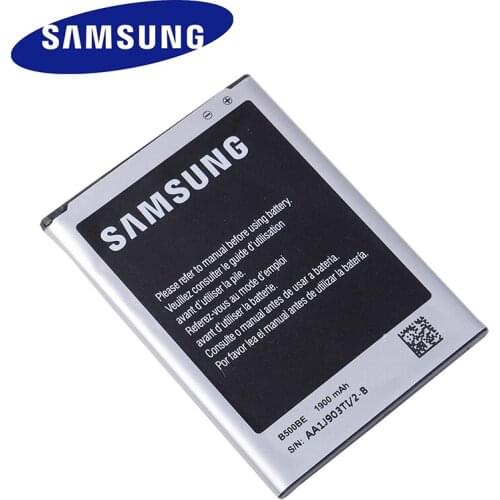 SAMSUNG Original Replacement Battery B500BE For Samsung GALAXY S4 Mini I9190 I9192 I9195 I9198 Genuine Phone Battery 1900mAh