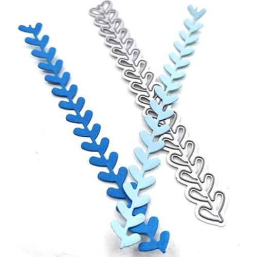 Julyarts Branch Leaf Dies Scrapbooking Mold For DIY Die Scrapbooking Paper Album Card Making Embossing Cutting Craft Dies