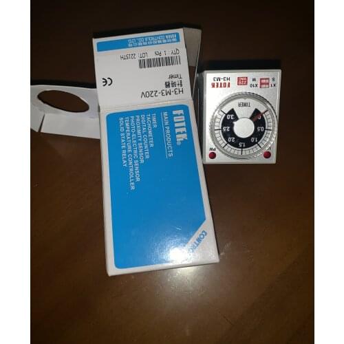 Taiwan new original FOTEK Time Relay H3-M3-220V