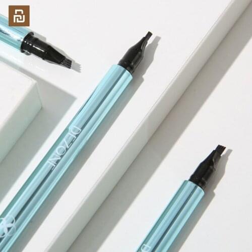 Youpin DEZONES four-claw liquid eyebrow pencil Waterproof sweatproof Ultra-long-lasting eyebrow-level simulation