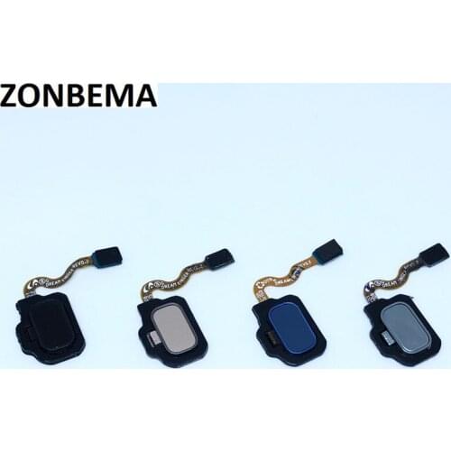 ZONBEMA 10pcs Original Touch ID Fingerprint Sensor Home Return Key Button Flex For Samsung Galaxy S8 S8+ G950 G955