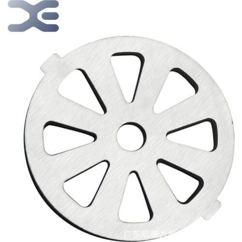 2PCS 8-Sector Holes Meat Grinder Parts For Panasonic (57.6mm) Diameter Stainless Steel Acesorios Para Amoladora (4mm) Thick