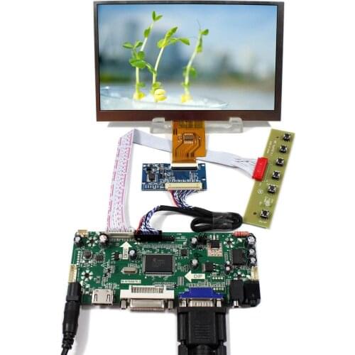 7inch LCD Screen 1024X600 AT070TNA2 HD MI DVI VGA LCD Controller Board M.NT68676