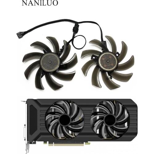85 мм FDC10H12S9-C GTX 1070TI GPU карта кулер вентилятор Замена для Palit GTX 1070 GTX 1070 TI 8G Dual GTX 1060 Dual GTX1080 вид