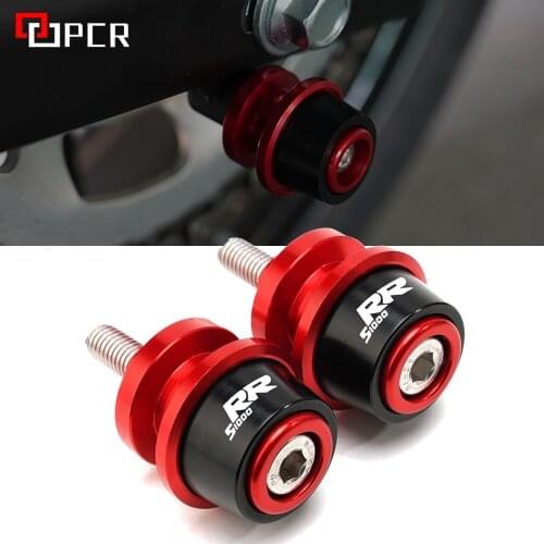 For BMW S1000RR S 1000 RR 2014 2015 2016 2017 2018 2019 2020 M8 8mm Swingarm Spools Slider CNC Swing Arm Stand Screw