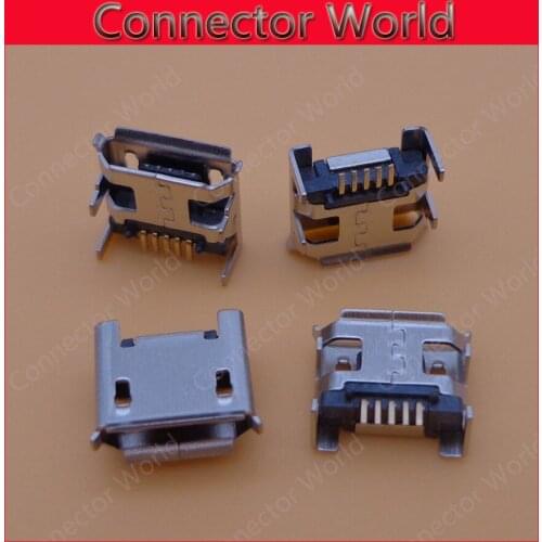 Micro 5Pin USB jack Charging Port socket Connector dock plug for Lenovo Thinkpad Vizio Tablet VTAB1008 Acer Iconia Tab A100 etc