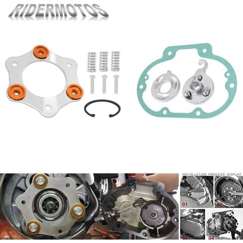 Motorcycle Steel Labor Saving Clutch Release Kits For Harley Touring FLHX FLHR Softail Heritage Dyna Street bob Fat Bob FXDF