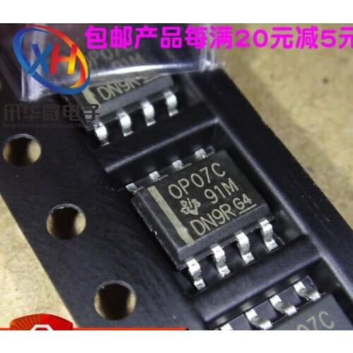 Mxy OP07C OP07 OP07CDR SOP-8 Operational Amplifier Op Amps Low Offset Volt Prec new original 10PCS/LOT