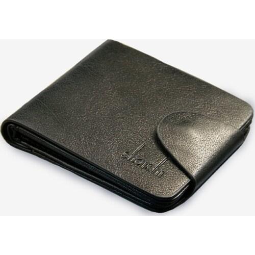 2018 fashion new design brand men pu leather wallets casual 3 colors credit card holder purse clips wallet for men free shipping