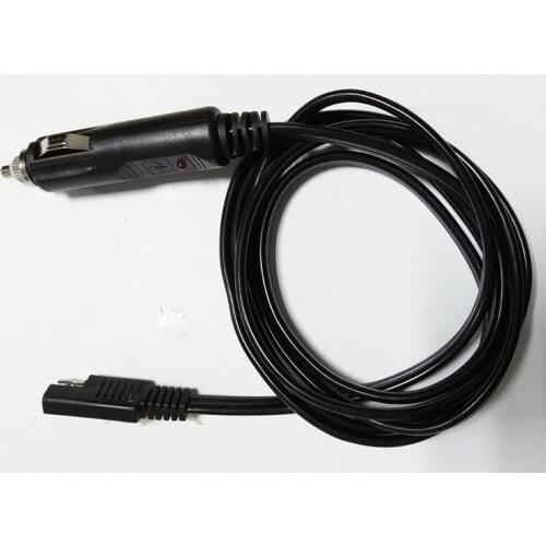 New Arrival! 1.8m SAE Plug Quick Connector 15A/SPT2/16AWG Copper Cord Car Charger Extension Cable for Car Washer Inflator Pump