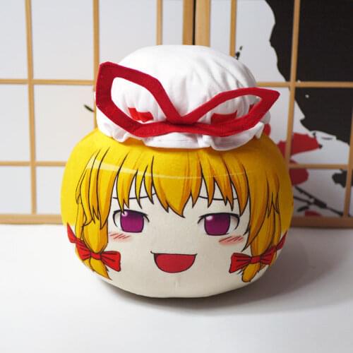 Anime TouHou Project Plush Toy Flandre Scarlet Model Doll Cartoon Pillow Cushion 30cm