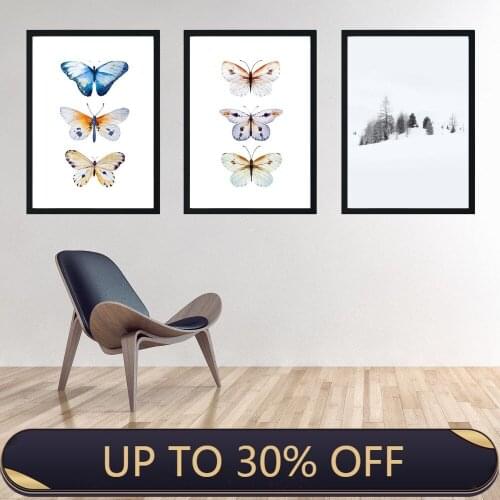 Art deco poster nature Canvas painting wall picture decoration Nursery Kids Room scenery Home Decor canvas painting