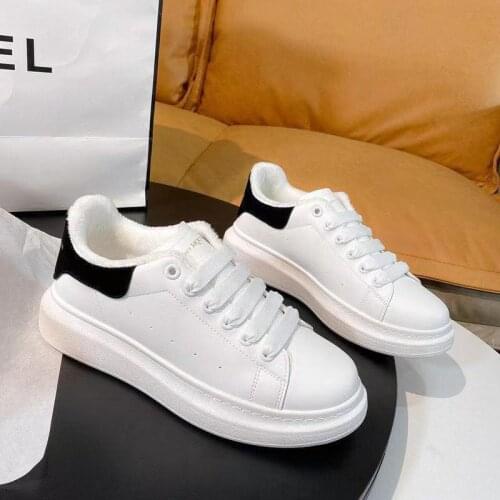 Luxury design high quality white shoes for men and women, ladies thick-soled casual fashion sports shoes casual couple shoes