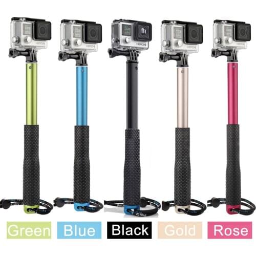 SP POV 37" pole Handheld Selfie Stick go pro Monopod tripod for gopro hero8 hero5 hero 6 HERO 7 SJCAM4000 xiaomi YI sony camera