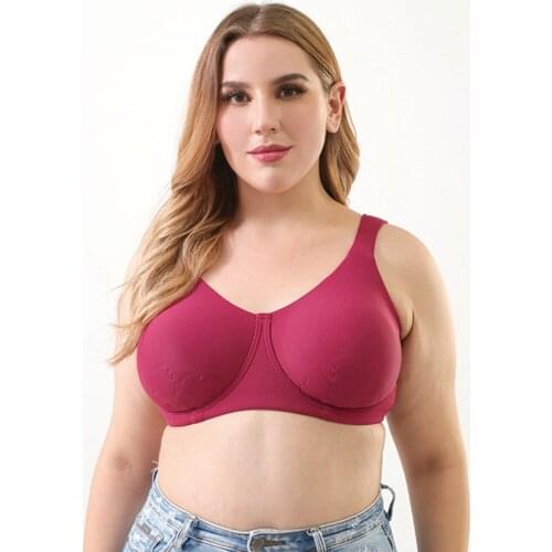 Melansheng Wide Straps High-Impact Full Coverage Underwire Plus Size Sport Bra Womens Underwear 115C 115G 120B 120D 120F 125BG