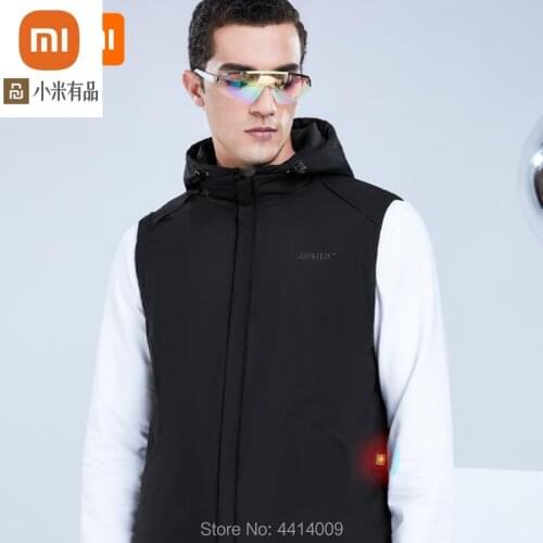 Youpin youpin aerogel cold resistant smart temperature control electric heating vest men and women the same cotton jacket