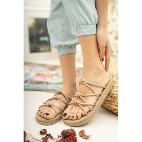 Womens Slippers Mesh pumps sandals bodysuit womensummer shoes for woman Muggo MGÖRGÜ05 Womens Slippers