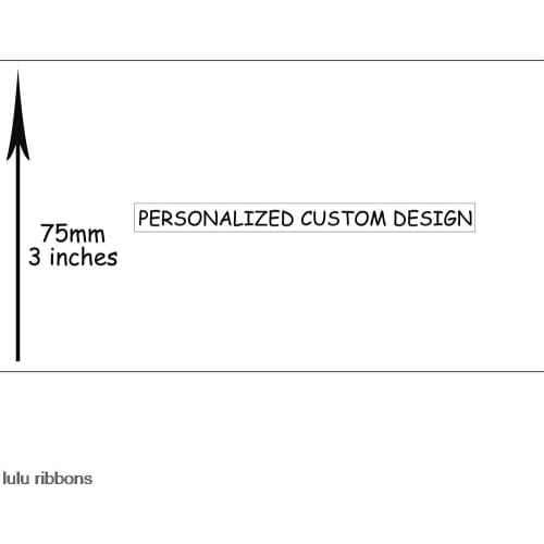 6mm-75mm Customized printed grosgrain ribbon/elastic ribbon diy hair accessories hair bow party decoration wedding gift wrap