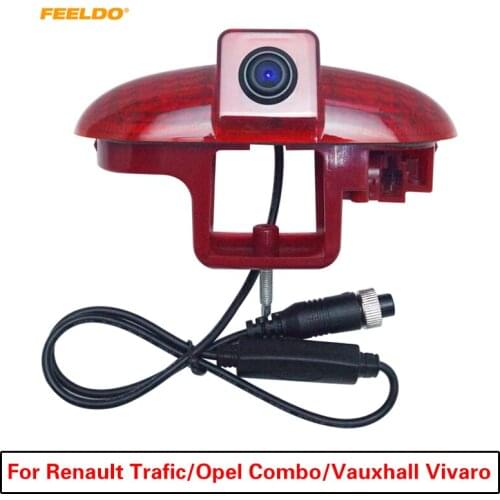 FEELDO 1Set Car Rear View Brake Light Camera For Renault Trafic Opel Combo/Vauxhall Vivaro Backup Camera #FD5793