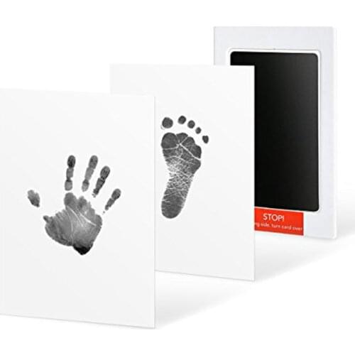 Safe Non-toxic Baby Footprints Handprint Ink Pads Pets Care Cat Ink Pads Kitten No Touch Skin Inkless Foot Print Pad Baby Gifts