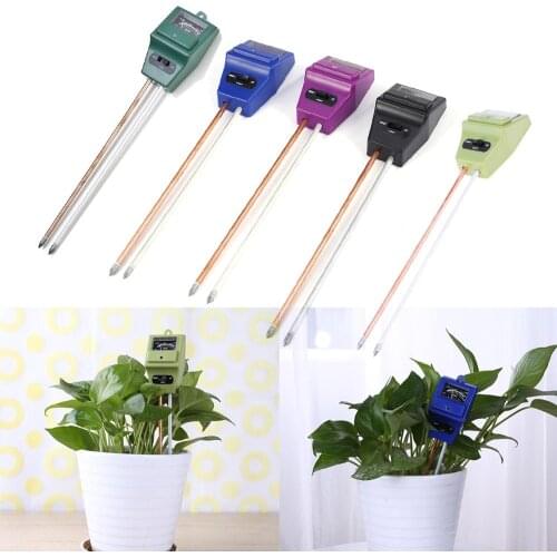 Digital Tester 3 in1 Soil Moisture Sunlight PH Meter Tester for Plants Flowers Acidity Moisture Measurement Garden Tool