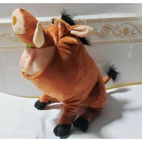 Disney The Lion King Pumbaa Wild Boar Pig Plush Toy Cute Stuffed Animals