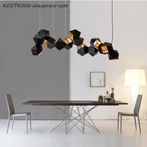 KOSTKING led e14 Nordic Alloy Designer LED Lamp LED Light.Pendant Lights.Pendant Lamp.Pendant light For Dinning Room Bar