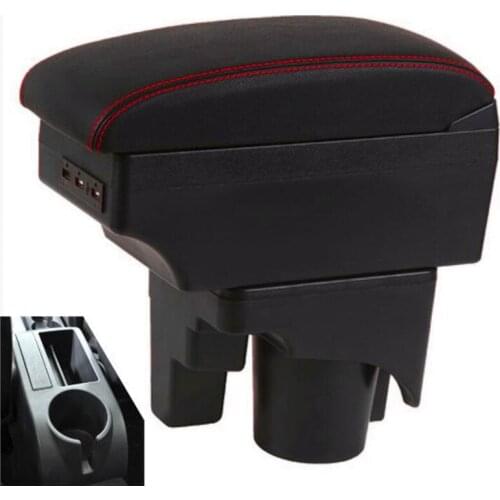 For Volkswagen Golf Jetta Armrest 2003-2012 Golf Jetta Universal Car Central Armrest Storage Box