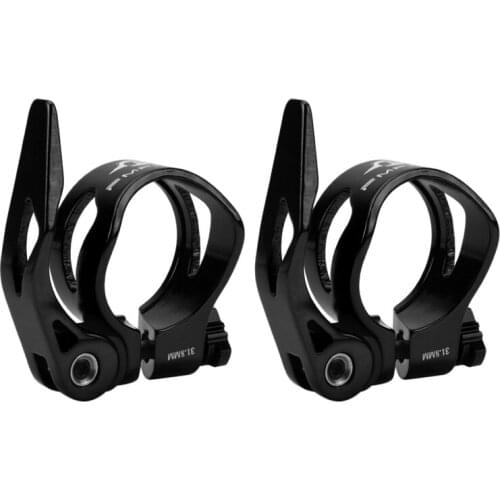 FMFXTR Bike Quick Release SeatPost Clamp 31.8mm MTB Bike Road Bike Casual Bike Seatpost Clamp for 27.2mm and 28.6mm