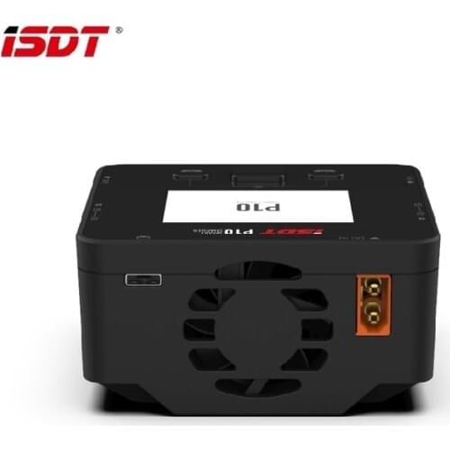 ISDT P10 250WX2 Dual Channel Battery Balance Charger For 1-6S Lipo Battery RC Models FPV Racing Drone