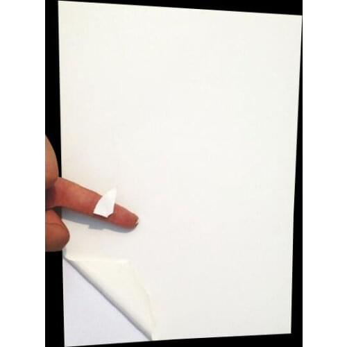 A4 fragile paper adhesive for laser printing paper A4 sticker paper