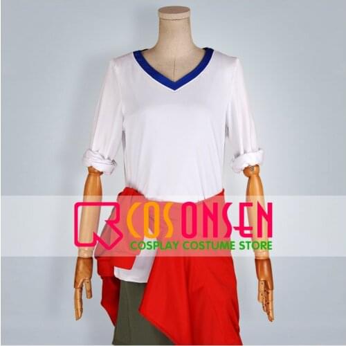 COSPLAYONSEN Anime K Project Misaki Yata Cosplay Costume Jersey Full Set With Hat Any Size