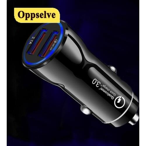 2 Port Mini USB Car Charger Adapter Quick Charge Fast Charging Portable Mobile Phone Charger Adapter Car Smartphone Accessories