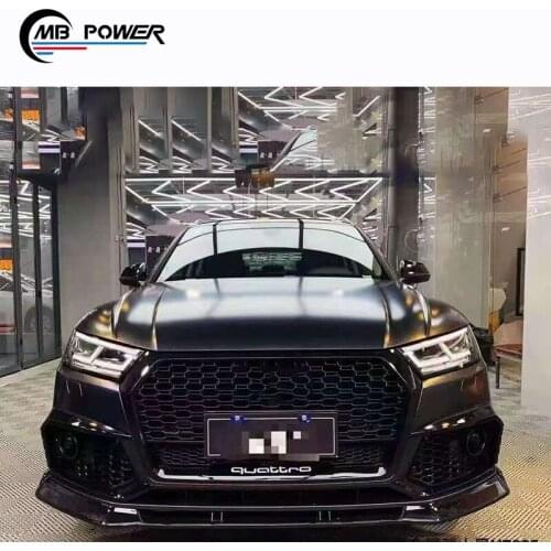 Modified Car Parts Auto Bodykit Q5 Q5L Full Body Kit Set Upgrad SQ5 RSQ5 Face Lift Facelift For Audi Q5 Q5L Car Bumpers grille