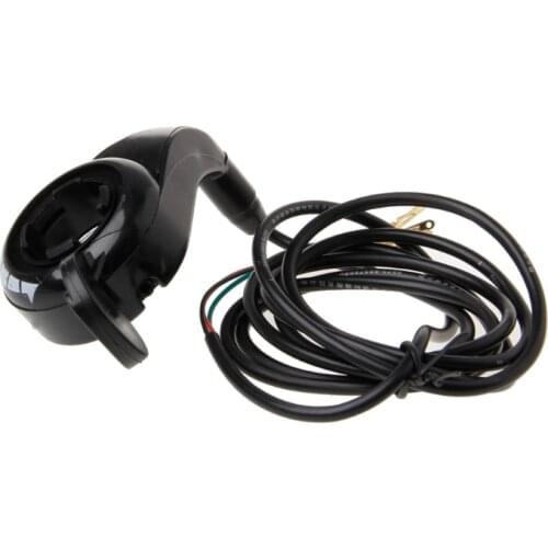 50LC 24v 36v 48v Motorcycle 7/8 Handlebar Black Thumb Throttle Electric Bike Scooter