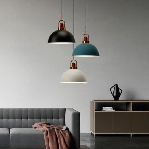 Nordic E27 LED pendant light modern Creativity industry style chandelier indoor restaurant bedroom living room kitchen lamps